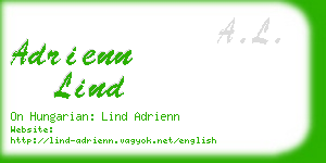 adrienn lind business card